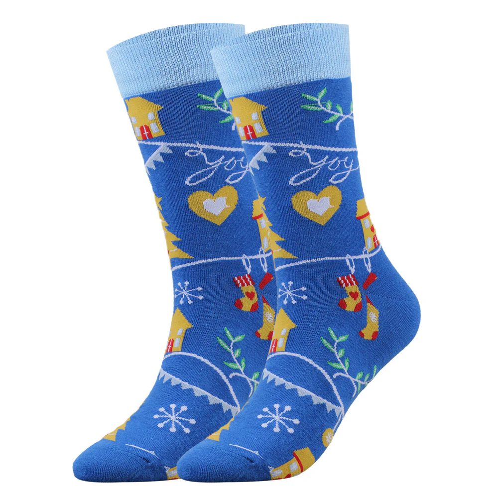 5 Pack Crew Socks for Christmas - Image 3